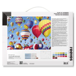 Paint by Numbers for Adults – Hot Air Balloons