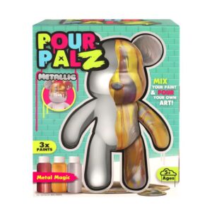 Pouring Bear ( Metal Magic) – Unique Decorative Teddy Bear